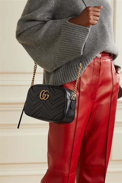 gucci marmont cinza|Gucci Marmont small black.